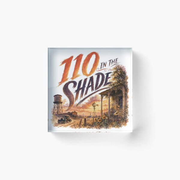 Item preview, 110 in the Shade - The Musical  designed and sold by Lyric Vault - Rock on.