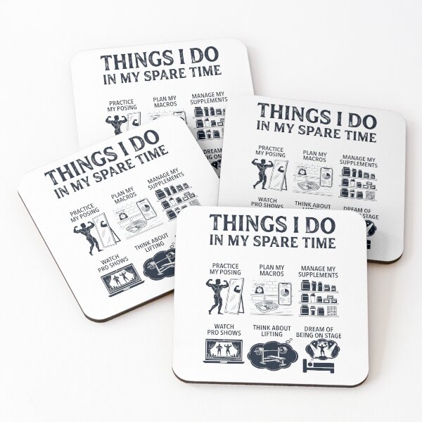 Item preview, Funny Bodybuilding Lover Spare Time Activities designed and sold by dian-rody-crest.