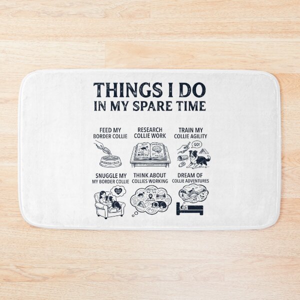 Item preview, Funny Border Collie Lover Spare Time Activities designed and sold by dian-rody-crest.