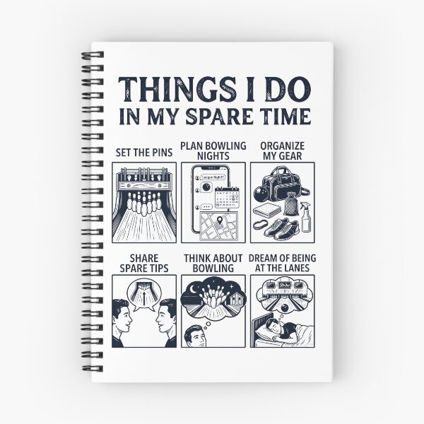 Item preview, Funny Bowling Lover Spare Time Activities designed and sold by dian-rody-crest.