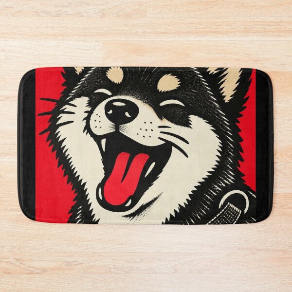 Item preview, Funny Laughing Black Shiba Inu Dog Lover Gift designed and sold by BRTHRCNK01.
