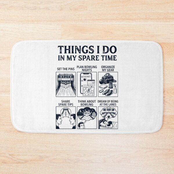 Item preview, Funny Bowling Lover Spare Time Activities designed and sold by dian-rody-crest.
