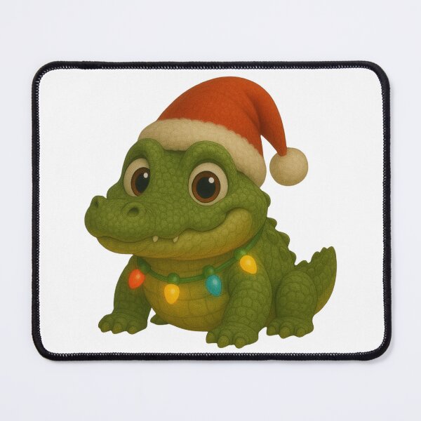 Item preview, Christmas Dwarf Crocodile designed and sold by Sillytoe.
