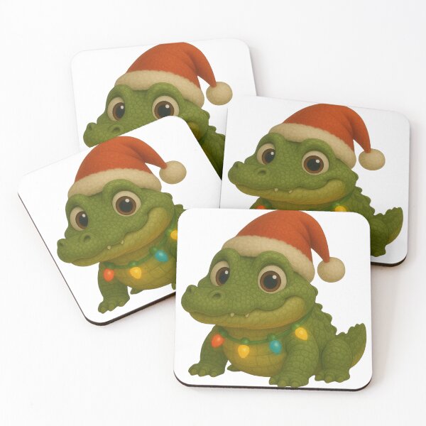 Item preview, Christmas Dwarf Crocodile designed and sold by Sillytoe.