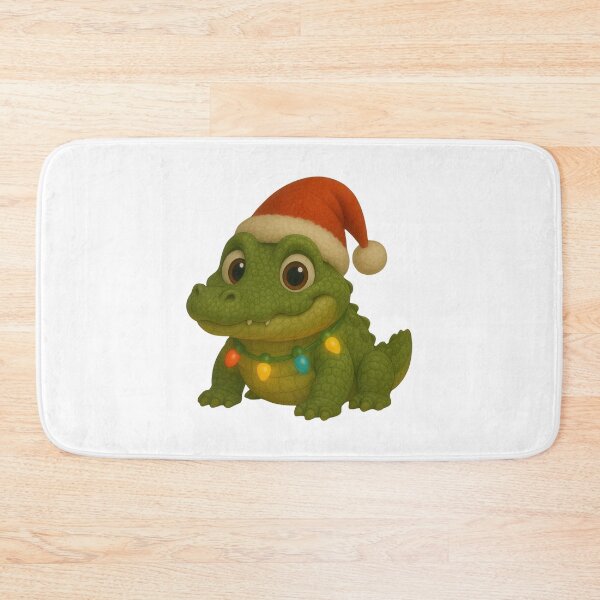 Item preview, Christmas Dwarf Crocodile designed and sold by Sillytoe.