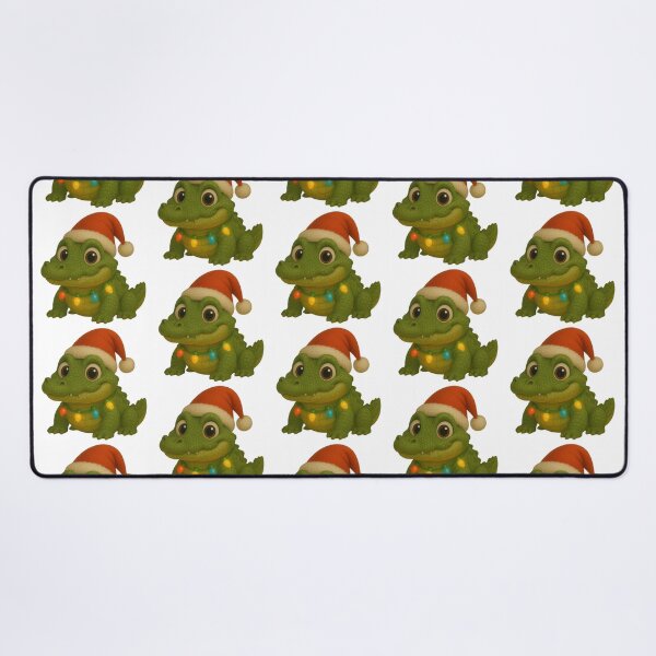 Item preview, Christmas Dwarf Crocodile designed and sold by Sillytoe.