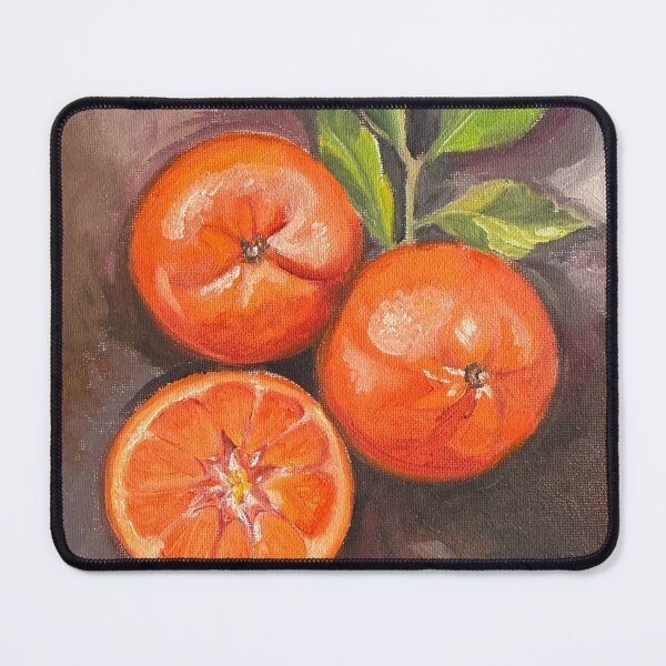 Item preview, Citrus Orange Still Life Oil Paiting designed and sold by Taylor June Art.
