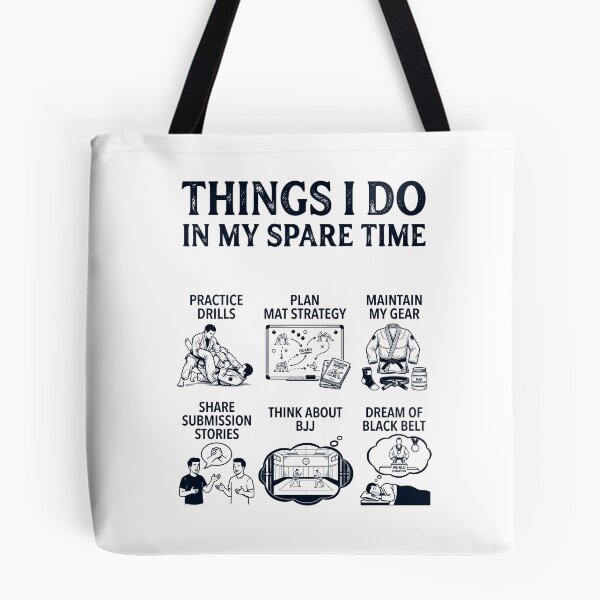 Item preview, Funny Brazilian Jiu Jitsu Lover Spare Time Activities designed and sold by dian-rody-crest.