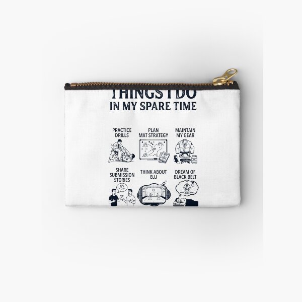 Item preview, Funny Brazilian Jiu Jitsu Lover Spare Time Activities designed and sold by dian-rody-crest.