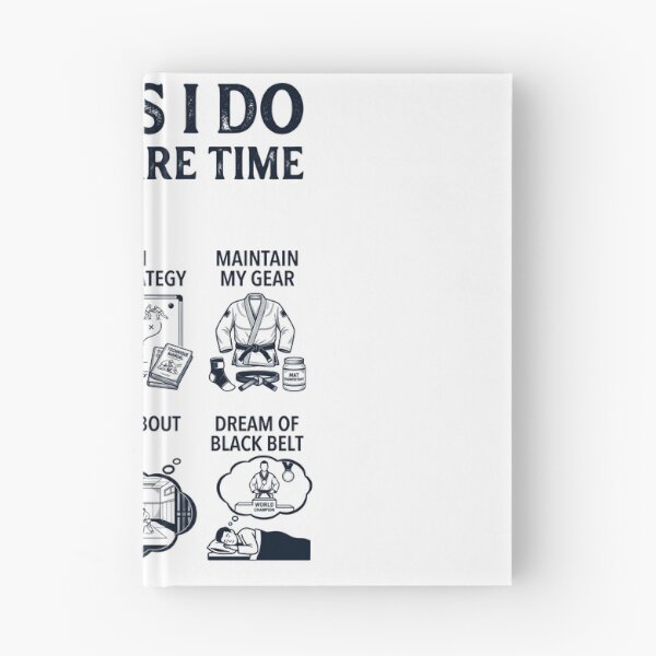 Item preview, Funny Brazilian Jiu Jitsu Lover Spare Time Activities designed and sold by dian-rody-crest.