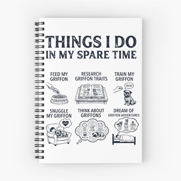 Item preview, Funny Brussels Griffon Lover Spare Time Activities designed and sold by dian-rody-crest.