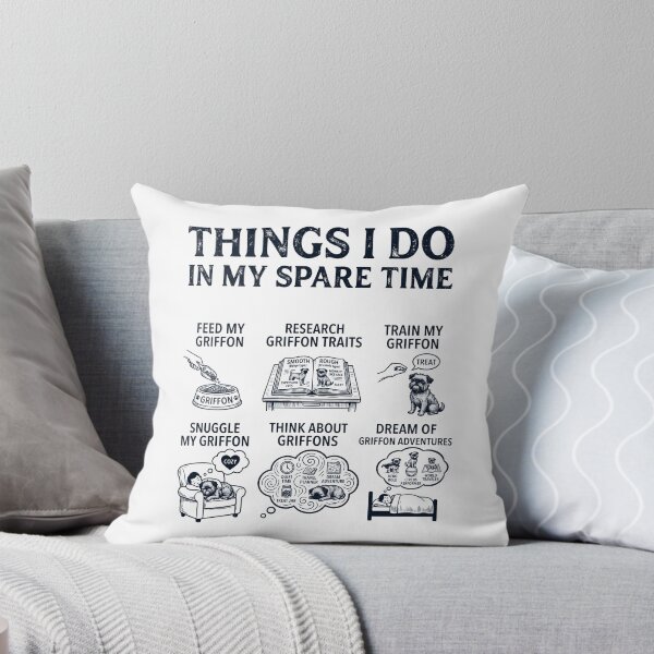 Item preview, Funny Brussels Griffon Lover Spare Time Activities designed and sold by dian-rody-crest.