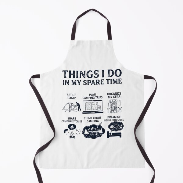 Item preview, Funny Camping Lover Spare Time Activities designed and sold by dian-rody-crest.