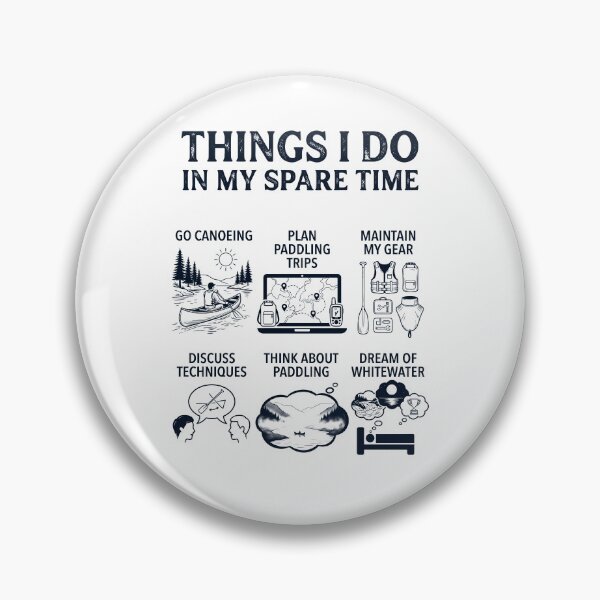 Item preview, Funny Canoeing Lover Spare Time Activities designed and sold by dian-rody-crest.