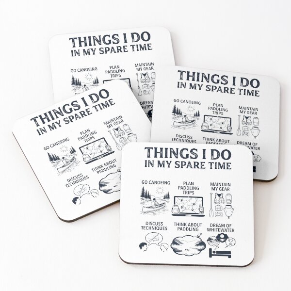Item preview, Funny Canoeing Lover Spare Time Activities designed and sold by dian-rody-crest.