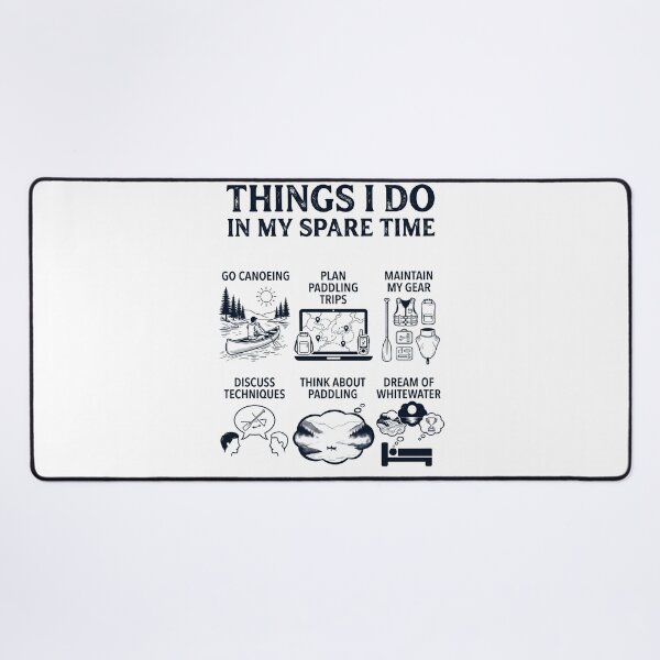 Item preview, Funny Canoeing Lover Spare Time Activities designed and sold by dian-rody-crest.