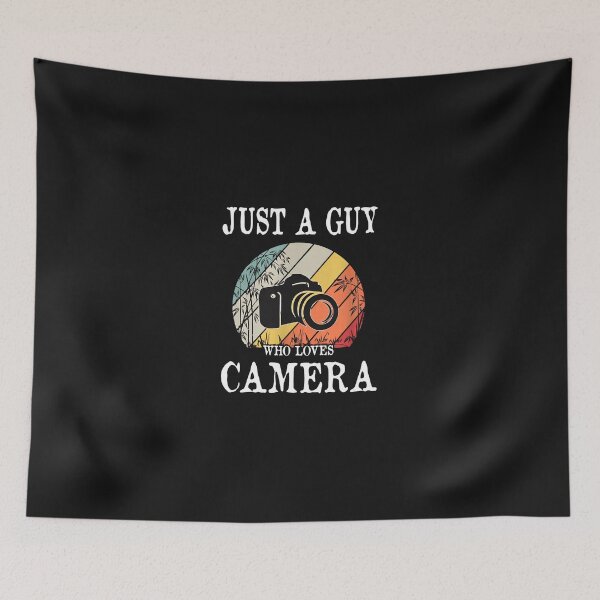 Item preview, Just A Guy Who Loves Camera Retro Sunset Design designed and sold by txoykgiwz.