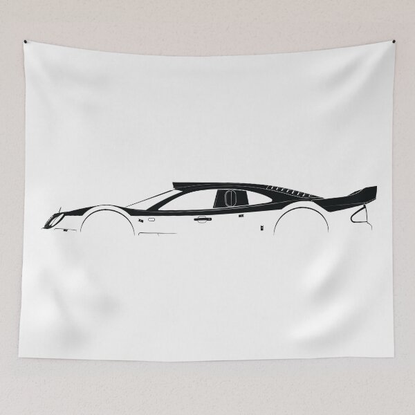 Item preview, CLK GTR (Black) designed and sold by Car Silhouettes.