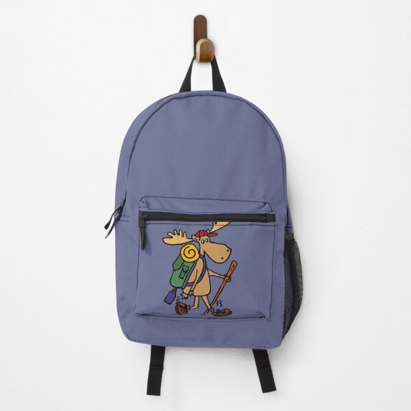 Item preview, Funny Cool Moose Hiker designed and sold by Nature's Fancy.