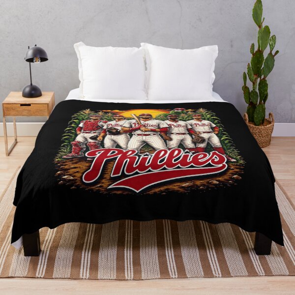 Item preview, Philadelphia Phillies Baseball Cornfield Team Mascot Sunset Fan Art Design designed and sold by SandraCoo71209.