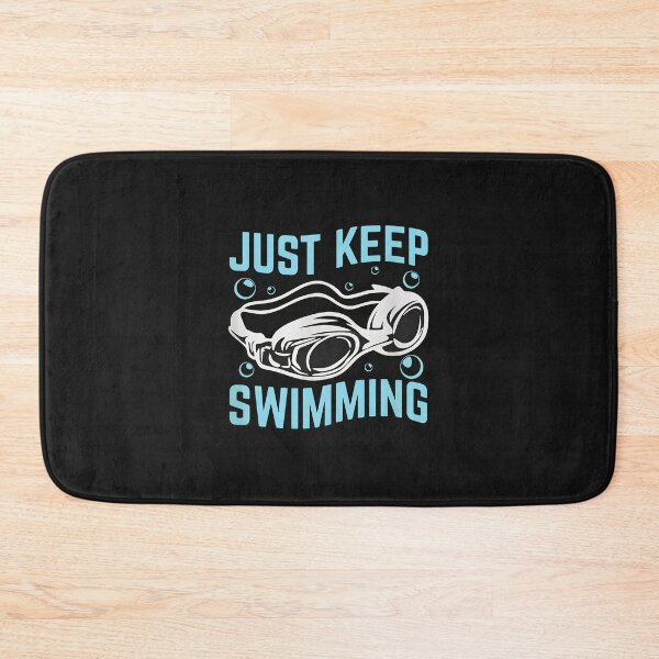 Item preview, Just Keep Swimming Goggles Aquatic Motivation designed and sold by ps0rxgpn.