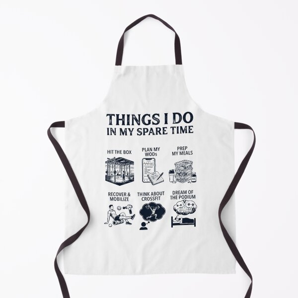 Item preview, Funny CrossFit Lover Spare Time Activities designed and sold by dian-rody-crest.