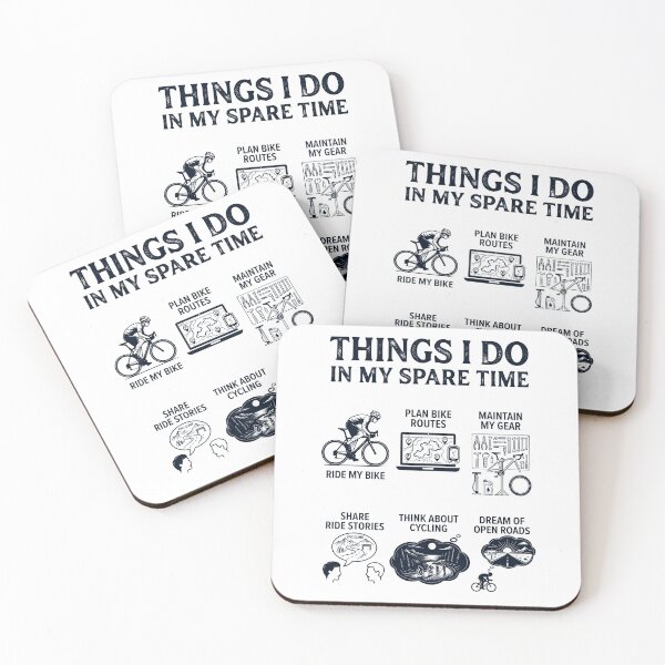 Item preview, Funny Cycling Lover Spare Time Activities designed and sold by dian-rody-crest.
