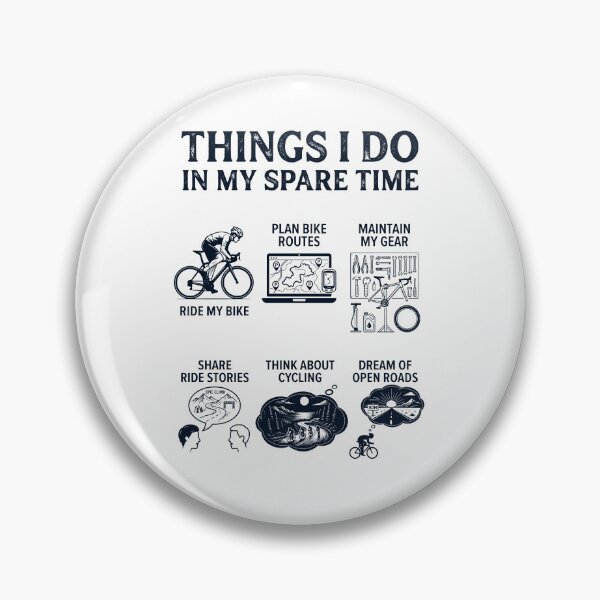 Item preview, Funny Cycling Lover Spare Time Activities designed and sold by dian-rody-crest.