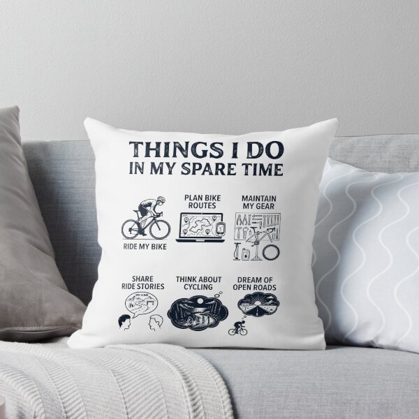 Item preview, Funny Cycling Lover Spare Time Activities designed and sold by dian-rody-crest.
