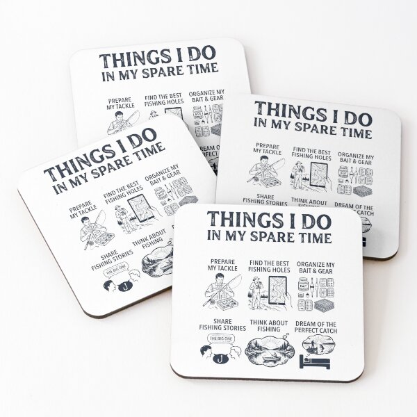 Item preview, Funny Fishing Lover Spare Time Activities designed and sold by dian-rody-crest.