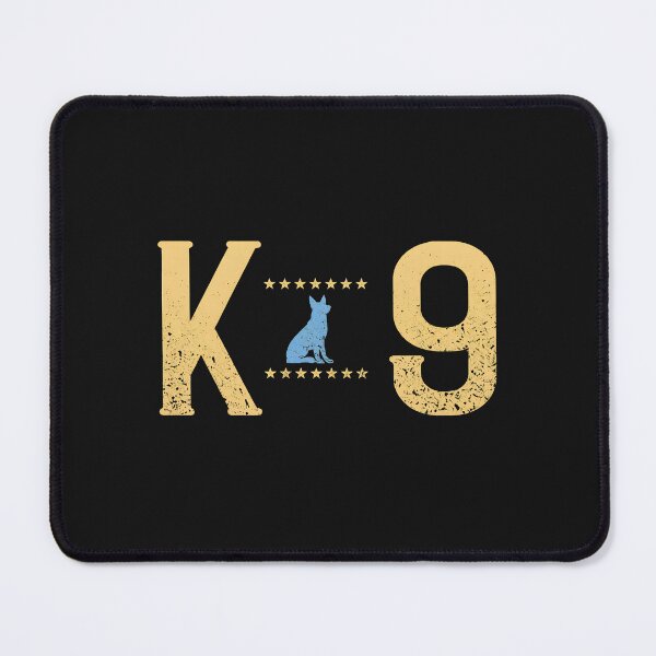 Artikelvorschau, K-9 Hundesilhouette Vintage Sterne Gold entworfen und verkauft von txoykgiwz.
