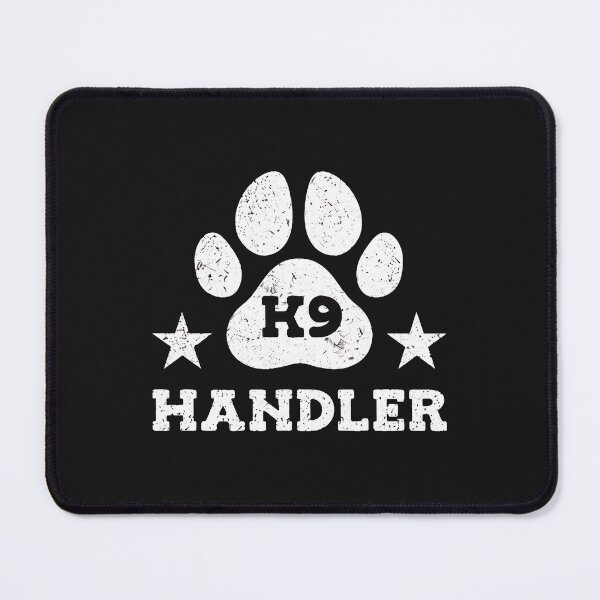 Item preview, K9 Handler Paw Print Distressed Dog Lover designed and sold by ps0rxgpn.
