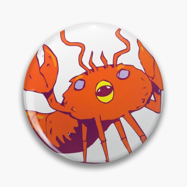 Item preview, Weird Orange Crab with Bird Face designed and sold by Oddity-Palette.