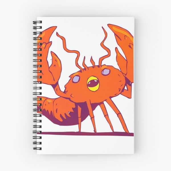 Item preview, Weird Orange Crab with Bird Face designed and sold by Oddity-Palette.