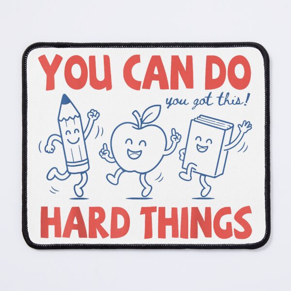 Item preview, Do Hard Things Motivational designed and sold by Foxintheloart.