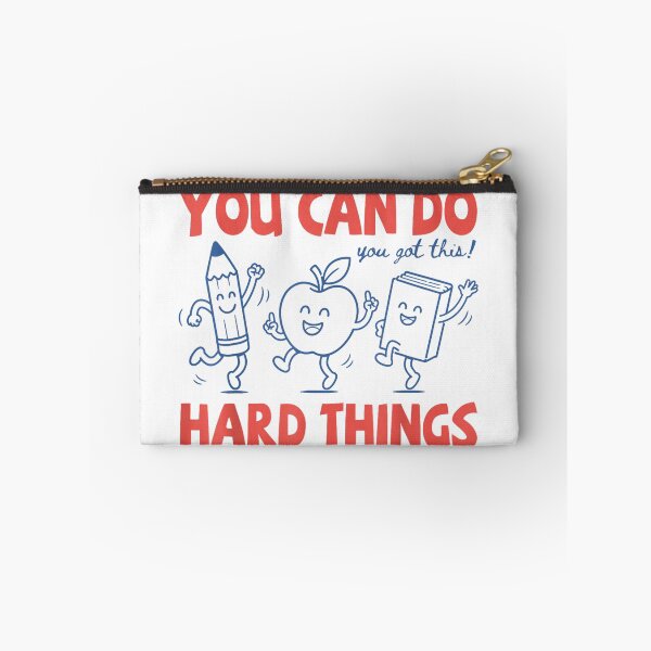 Item preview, Do Hard Things Motivational designed and sold by Foxintheloart.
