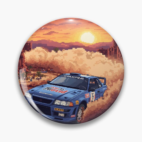 Artikelvorschau, 16-Bit-Rallye-Rennspiel im Retro-Arcade-Pixel-Art-Stil entworfen und verkauft von ThePixelArchive.