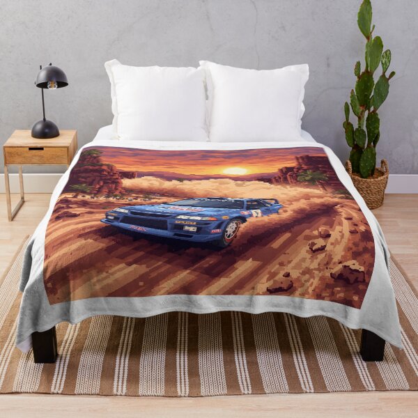 Item preview, 16-Bit Rally Racing Retro Arcade Pixel Art designed and sold by ThePixelArchive.