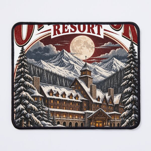Item preview, Vintage Colorado Mountain Lodge Graphic designed and sold by NzrProcreate.