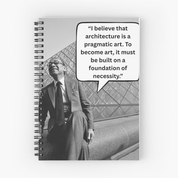 Item preview, I.M.Pei Architecture Quote designed and sold by Archysketch.