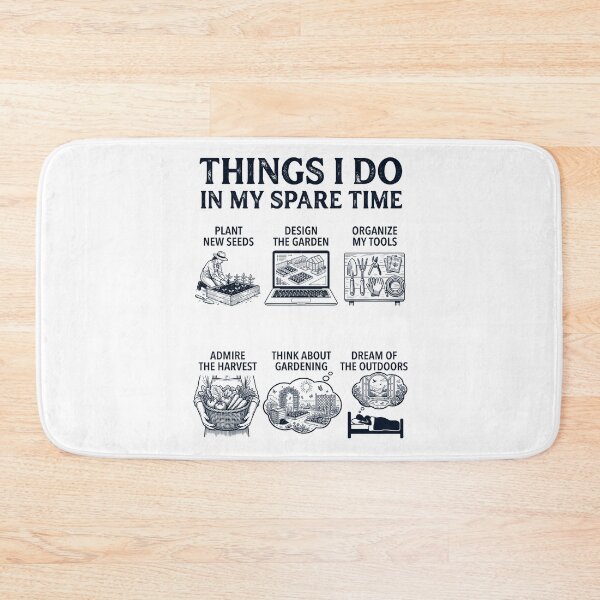Item preview, Funny Gardening Lover Spare Time Activities designed and sold by dian-rody-crest.