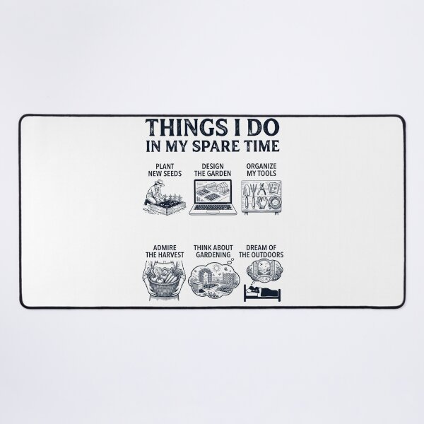 Item preview, Funny Gardening Lover Spare Time Activities designed and sold by dian-rody-crest.