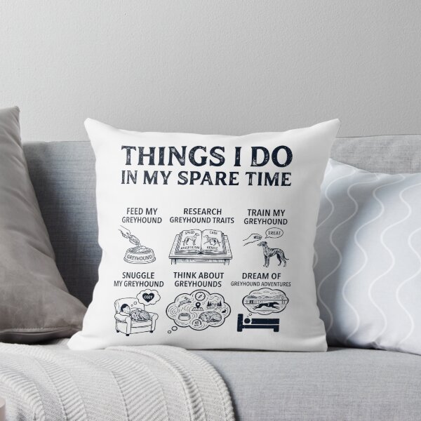 Item preview, Funny Greyhound Lover Spare Time Activities designed and sold by dian-rody-crest.