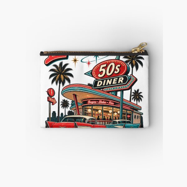 Item preview, Vintage Los Angeles 1950s Diner designed and sold by NzrProcreate.