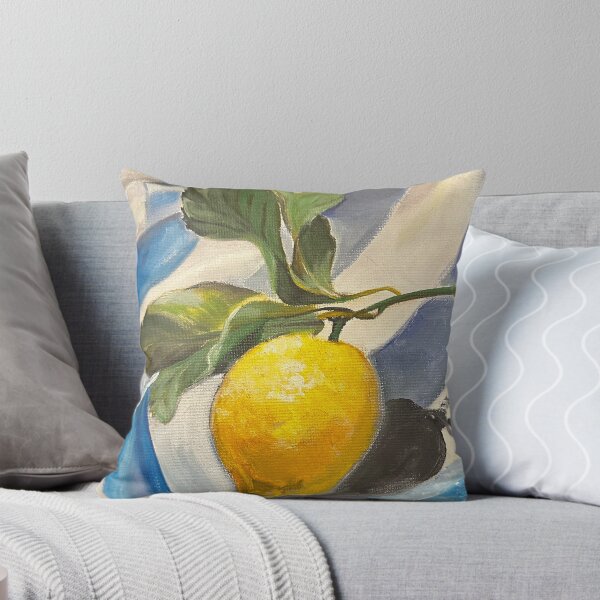 Item preview, Lemon Branch Oil Painting designed and sold by Taylor June Art.