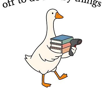 Artwork thumbnail, Off To Do Library Things by Rucrative5698