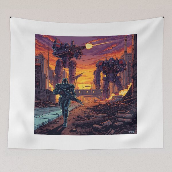 Item preview, 16-Bit Run and Gun Retro Arcade Action Gaming Art designed and sold by ThePixelArchive.
