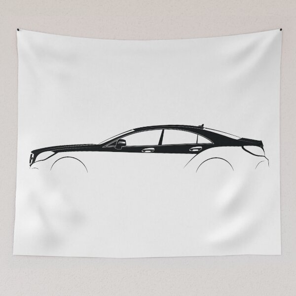 Item preview, CLS-Class (C218) (Black) designed and sold by Car Silhouettes.