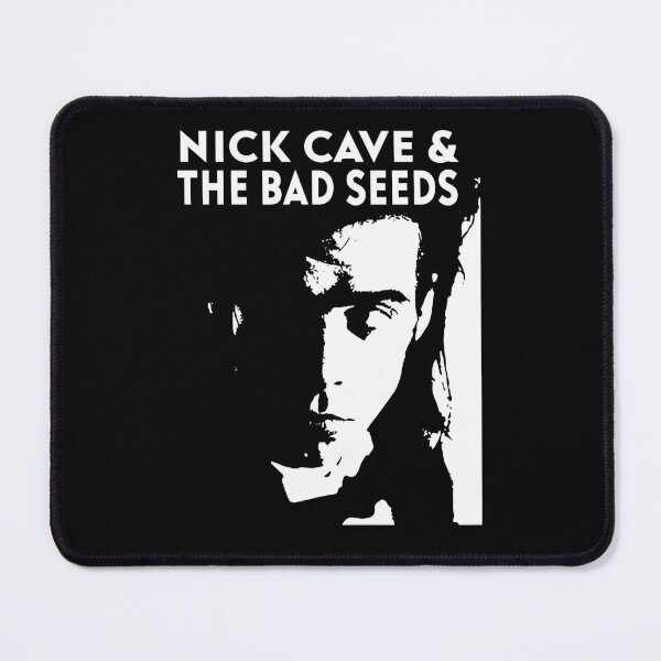 Item preview, Nick Cave High Contrast Monochrome Portrait Poster designed and sold by iedehmedeh.