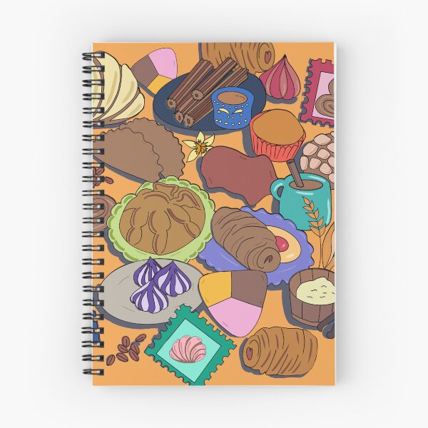 Item preview, Ilustración digital de pan dulce mexicano designed and sold by kuallidesigns.